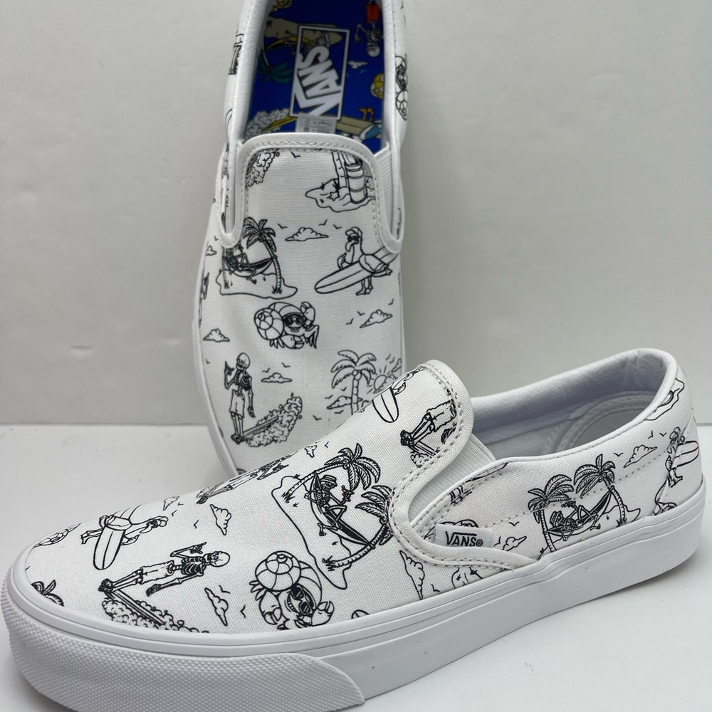 Vans WMNS Classic Slip-On
Low Tide True White/True
VN0A5JLXBPD Sneakers - Picture 12 of 16